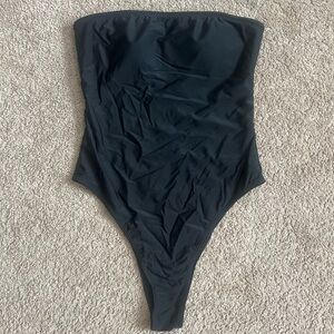 Tube Top Black Swimsuit
